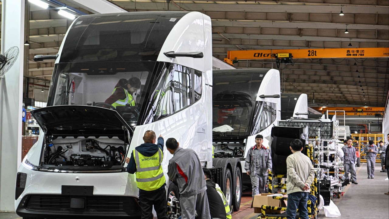 Chinese electric truck makers accelerate global dominance even as they face trade hurdles