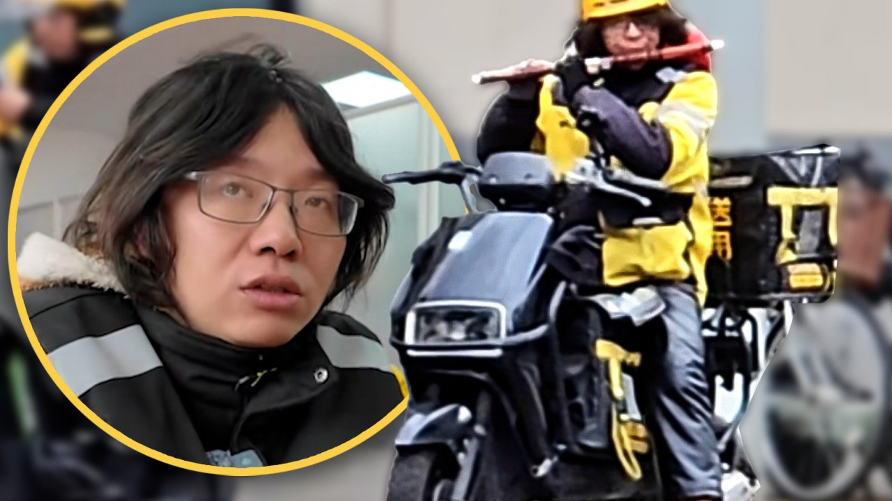 ‘True artist’: China delivery worker plays flute between orders, praised for spreading joy