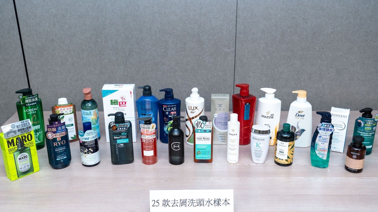 5 shampoos sold in Hong Kong found to contain chemicals banned in EU