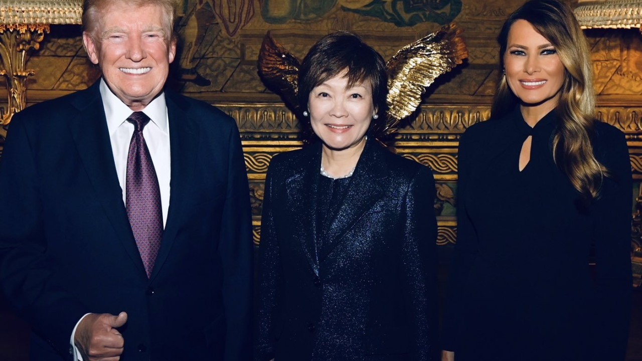 Trump hasn’t met Japan’s new PM yet – but Shinzo Abe’s widow has been over for dinner