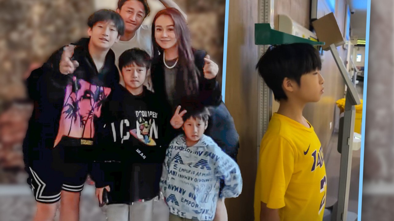 Anxious China celebrity couple give short son hormone jabs to help him grow