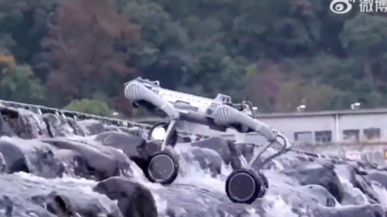 Chinese firm unveils world’s first ride-on robot dog for all-terrain adventures