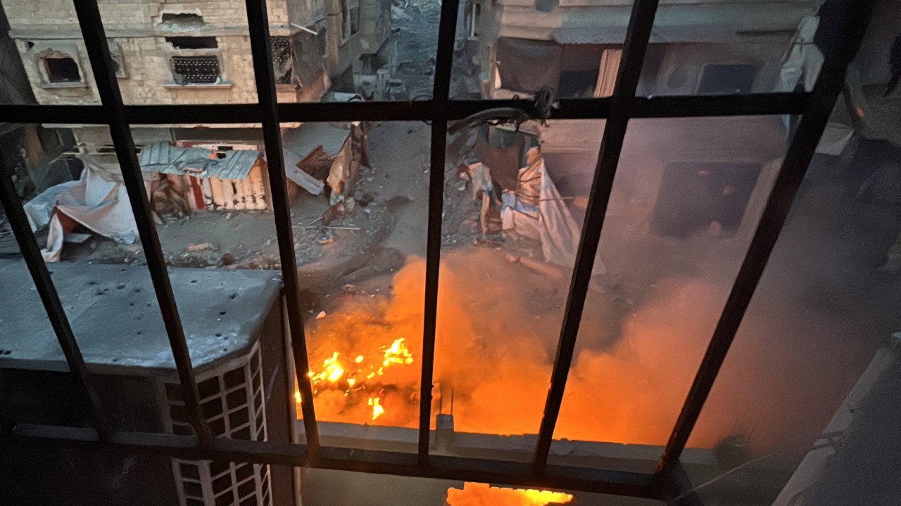 Israeli troops forcibly remove staff, patients from northern Gaza hospital, officials say