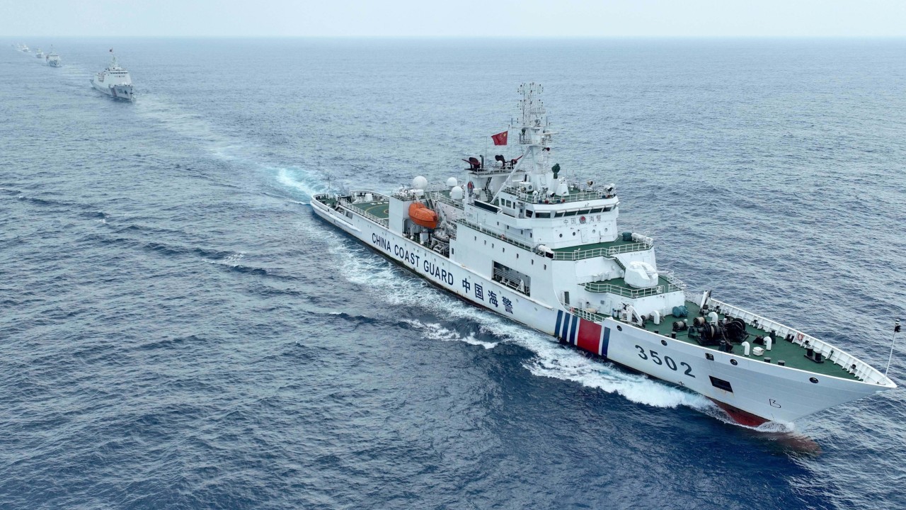 China’s ‘monster’ coastguard ship tests Philippines’ South China Sea resolve