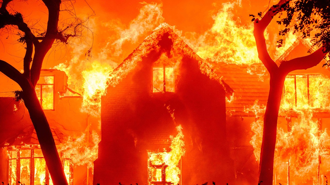 As Los Angeles wildfires rage, Trump offers blame rather than sympathy