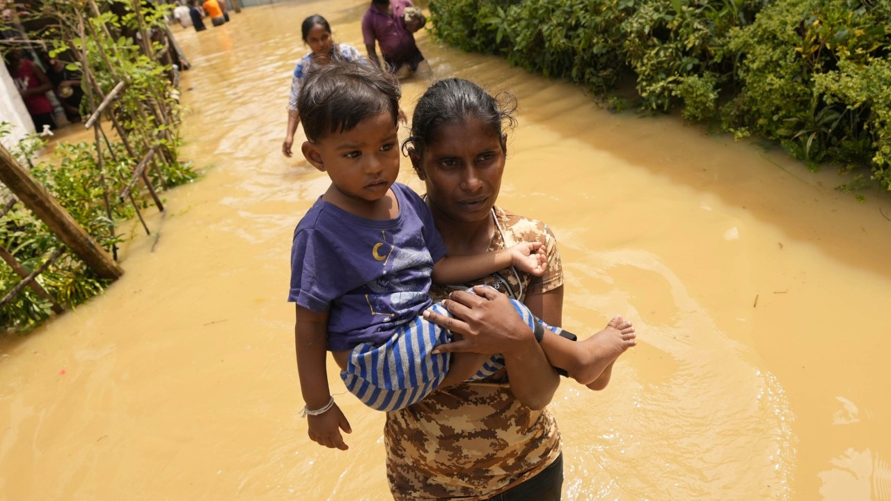 Sri Lanka’s children suffer amid climate change-fuelled floods and disease