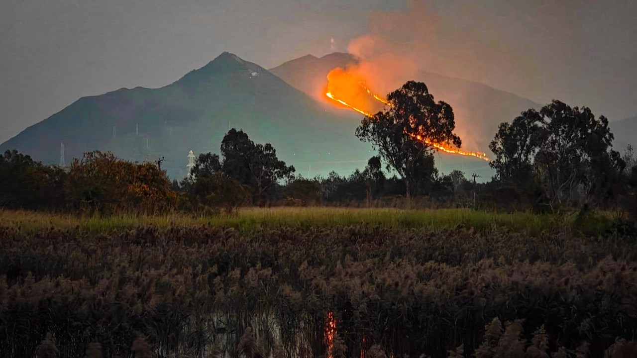 Hill fire in Hong Kong largely under control after burning for over 17 hours