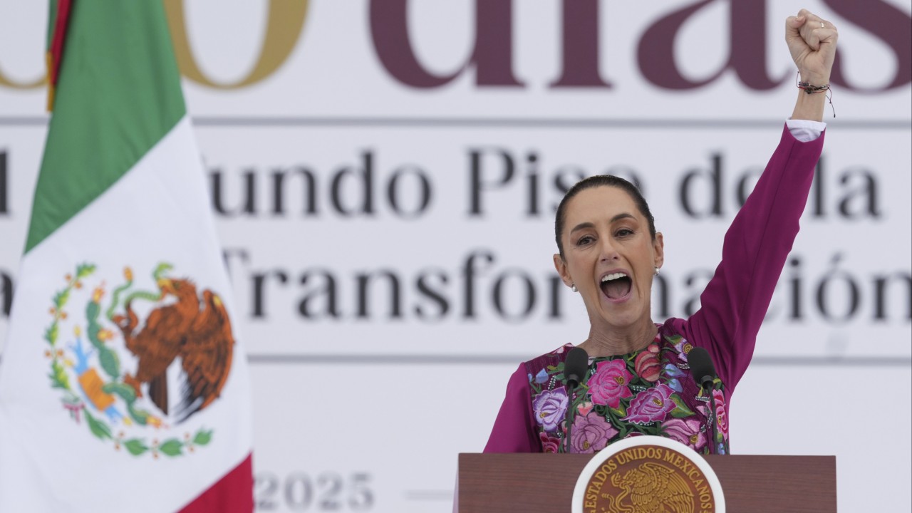 Mexico is not subordinate, President Claudia Sheinbaum says as Trump takes office