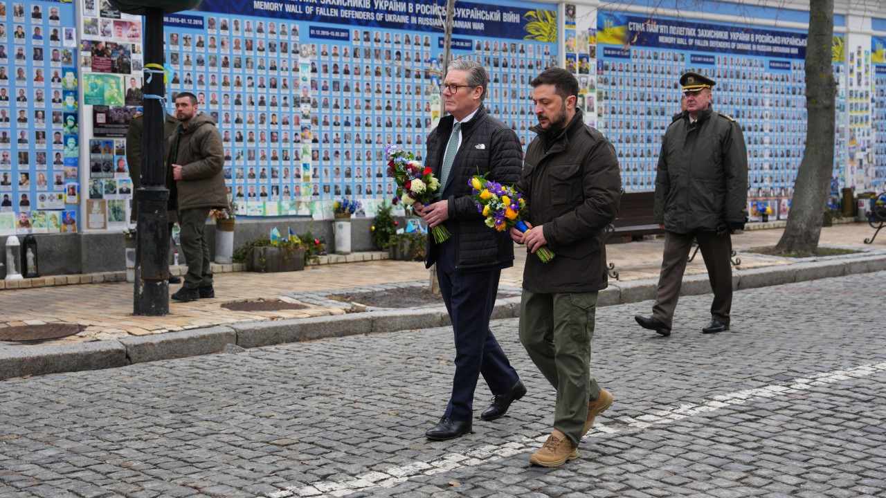 In Kyiv, UK’s Keir Starmer vows to put Ukraine in ‘strongest position’ against Russia