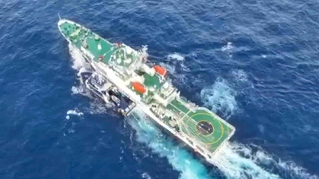 Beijing and Manila promise further South China Sea talks despite row over ‘monster ship’