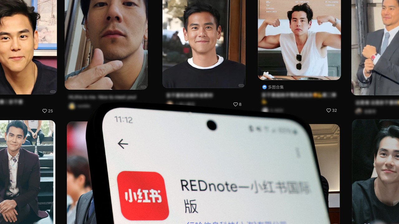 ‘This is me’: China RedNote users share actor Eddie Peng photos to welcome TikTok refugees