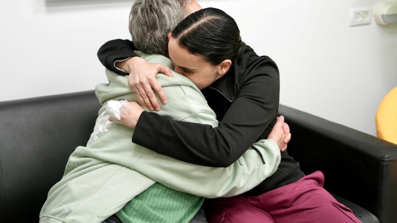 First 3 hostages arrive in Israel from Gaza as fragile ceasefire begins