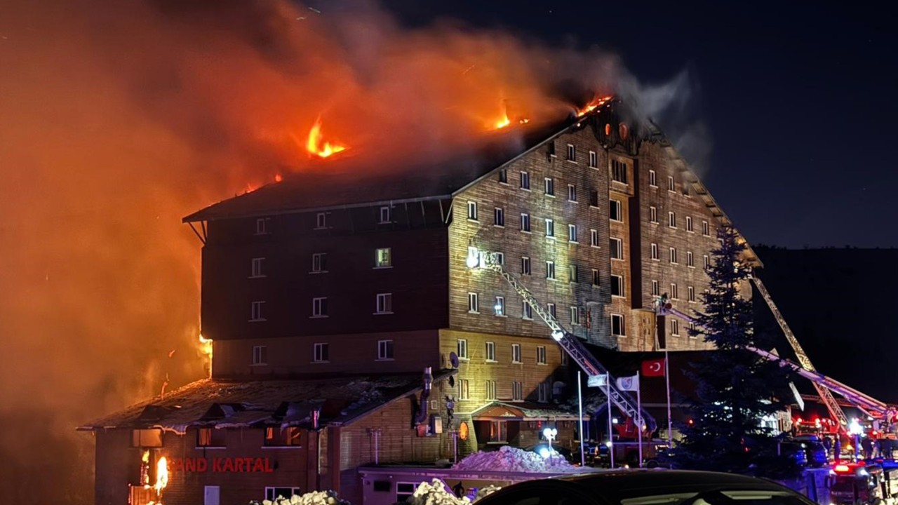 Fire at Turkey ski resort leaves at least 10 dead, 32 injured