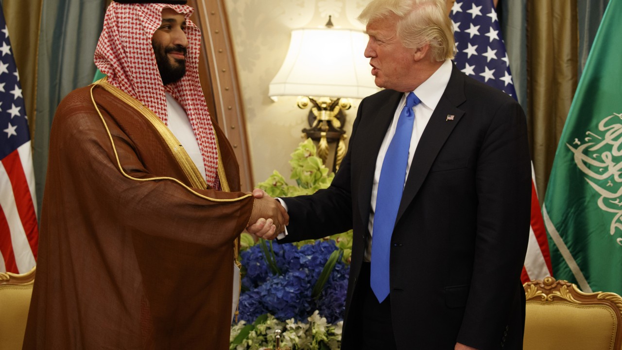 Saudi crown prince vows US$600 billion investment in call with Trump