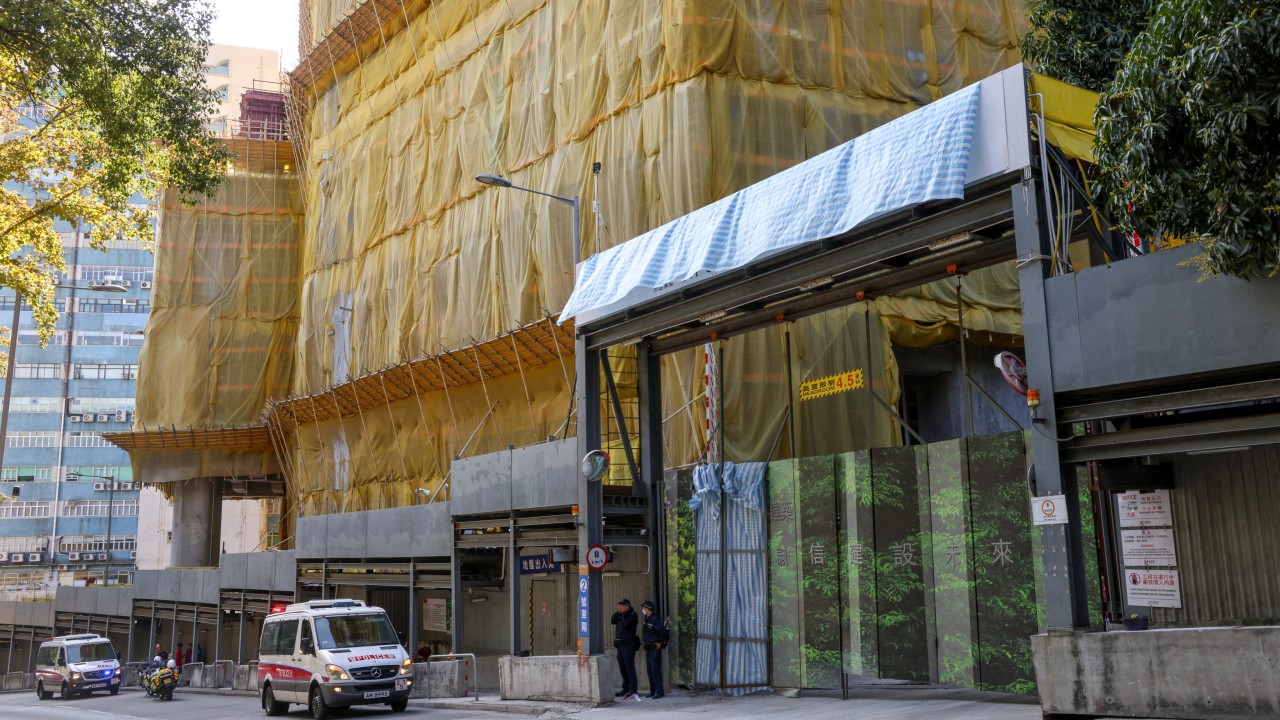 Worker, 61, dies after 3-metre fall at Hong Kong construction site