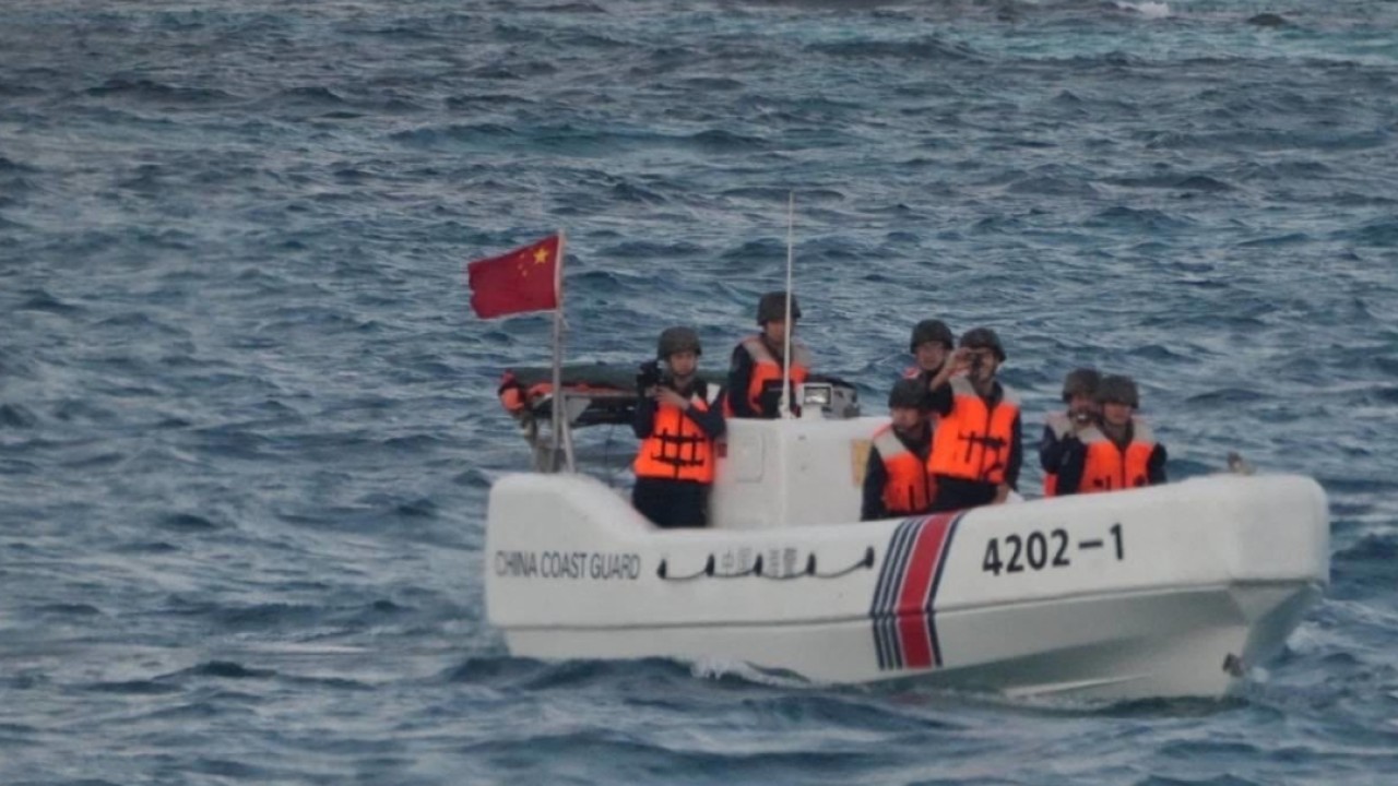 Philippines halts South China Sea survey after ‘harassment’ from Beijing’s coastguard, navy