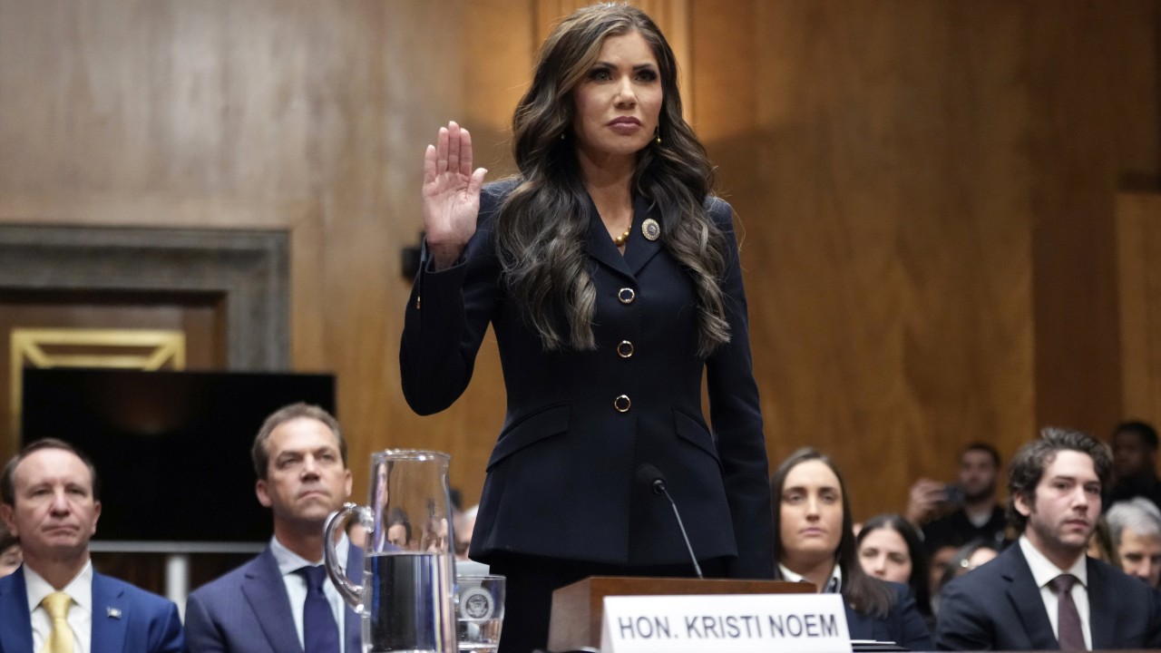 Kristi Noem confirmed as US Homeland secretary, as Trump pushes migrant crackdown