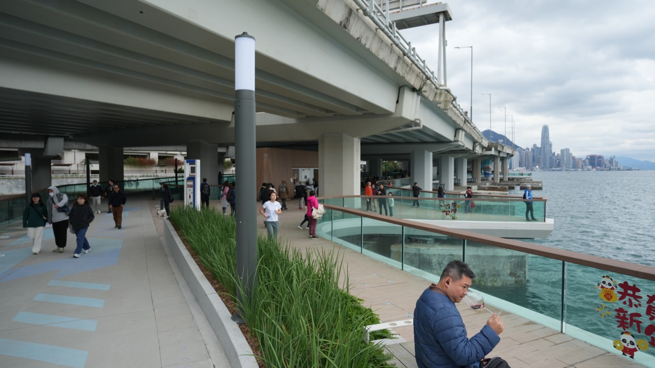 ‘It’s a lot of fun here’: residents praise new boardwalk in Hong Kong’s North Point
