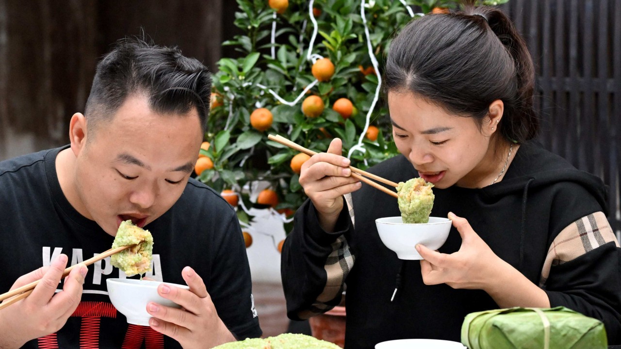 Sticky, delicious, ‘a bit fatty’: Vietnam’s Lunar New Year delicacy takes 12 hours to make