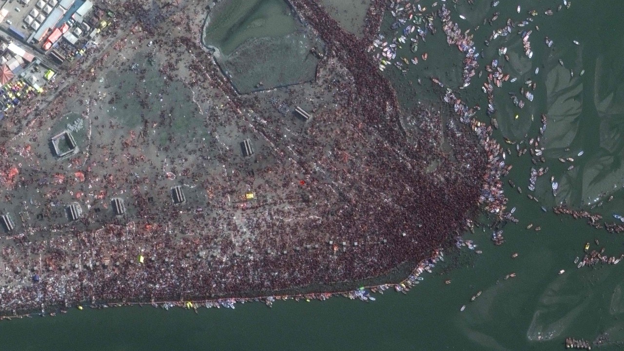 Millions in India take ‘holy dip’ a day after deadly stampede at Hindu festival