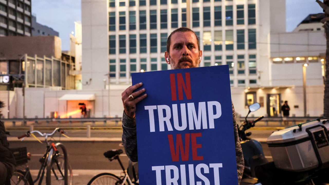 ‘No guarantees’ Gaza truce will hold, Trump says ahead of Netanyahu talks