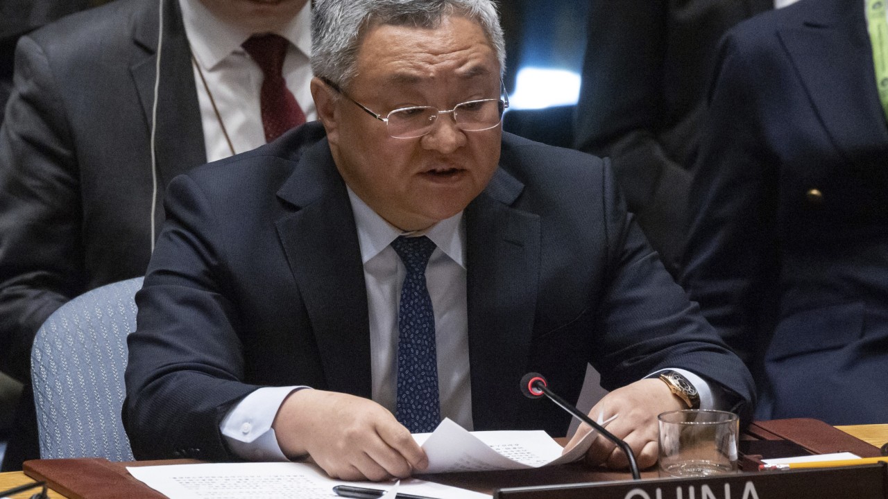As China takes the gavel at the UN Security Council, its envoy has words for the US