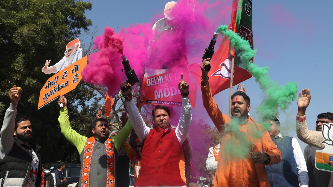 Modi and the BJP eye victory in New Delhi