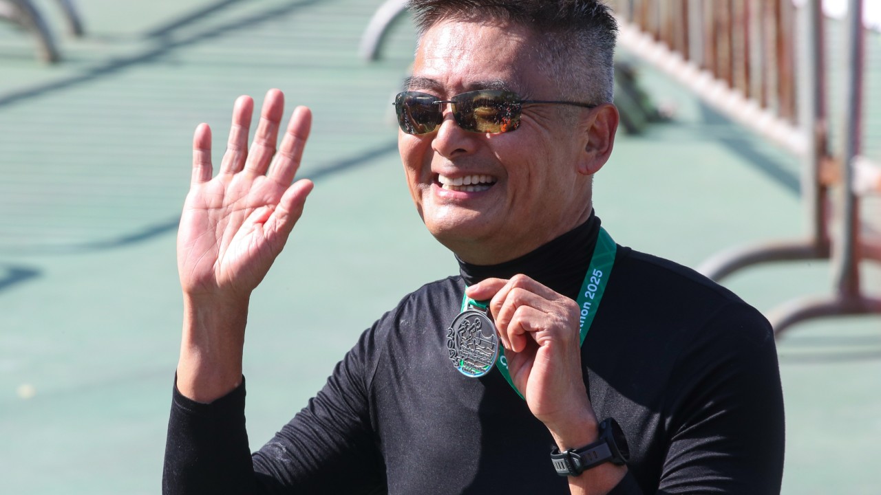 Hong Kong’s Chow Yun-fat revels in half-marathon, finishes in under 2½ hours