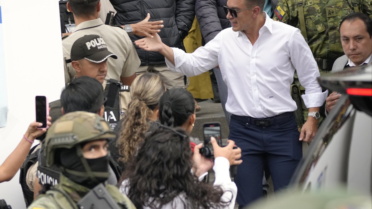 Polls close with incumbent President Daniel Noboa tipped to win violence-hit Ecuador vote