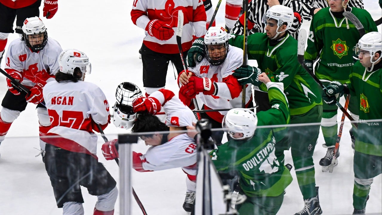 Asian Winter Games: Hong Kong ice hockey players hurt in shocking attack by Turkmenistan rivals