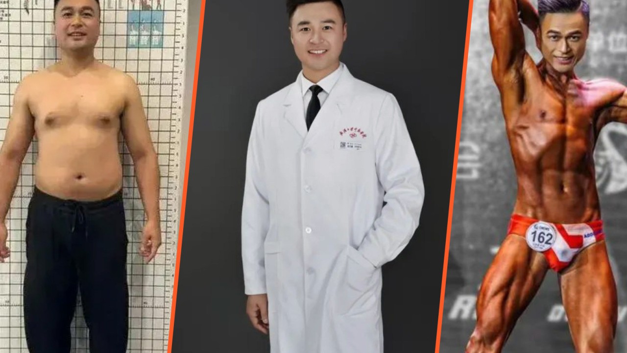 China surgeon who lost 25kg in 42 days wins multiple awards in fitness contest