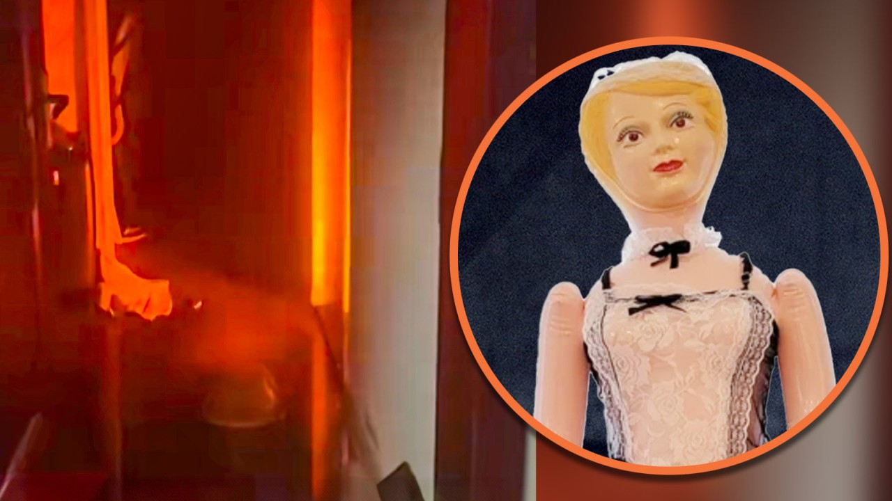 China student burns ‘inflatable girlfriend’, sparks fire after roommate returns early