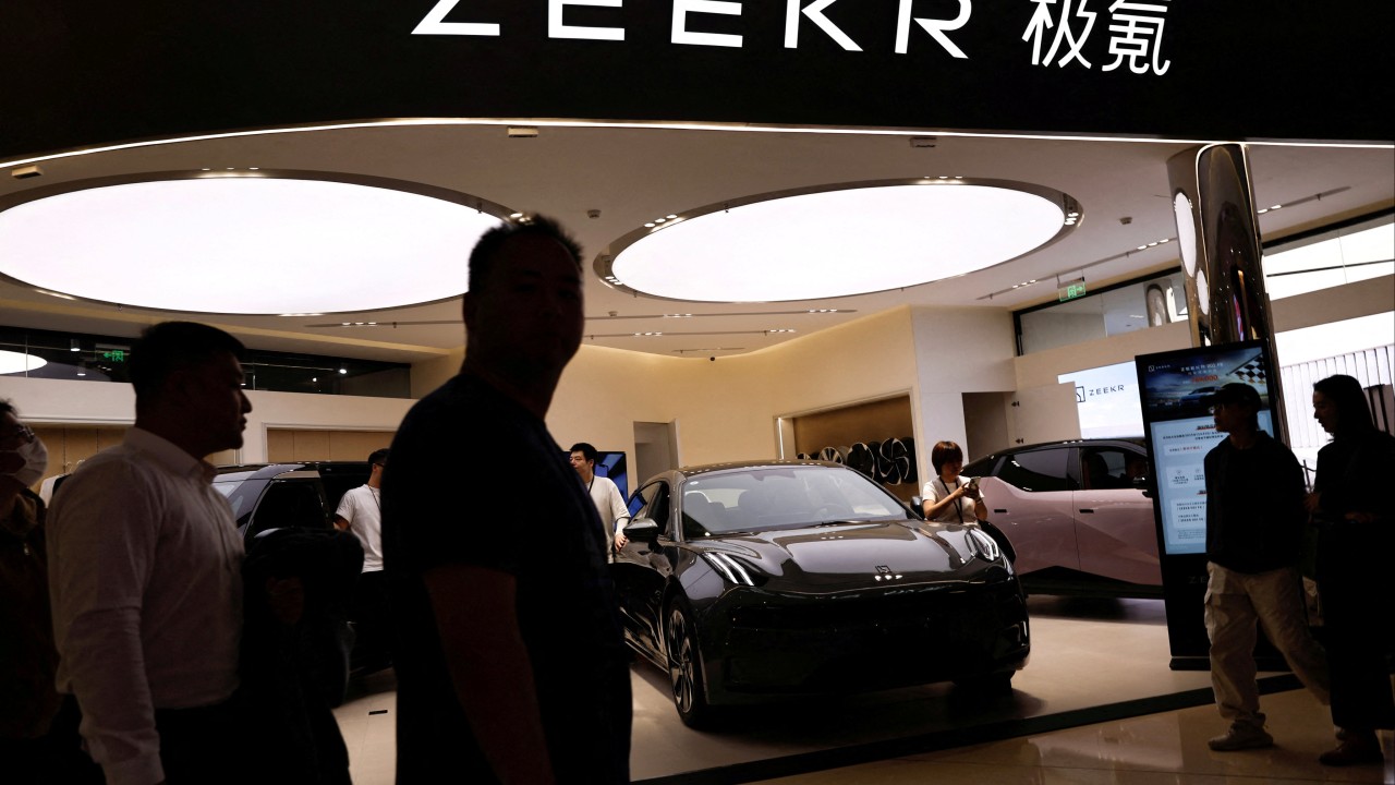 Zeekr joins China’s autonomous-driving race with plans to unveil tech at Shanghai car show