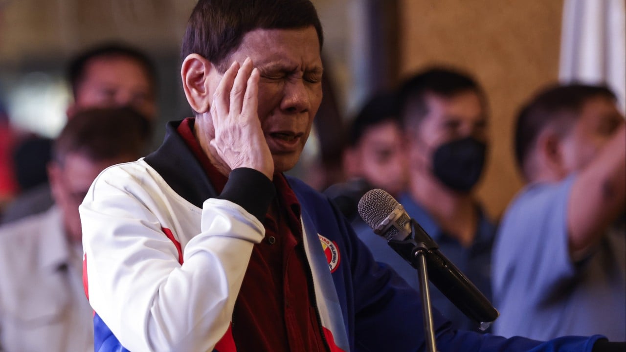 Philippine ex-president Duterte faces criminal complaint over ‘joke’ to ‘kill senators’