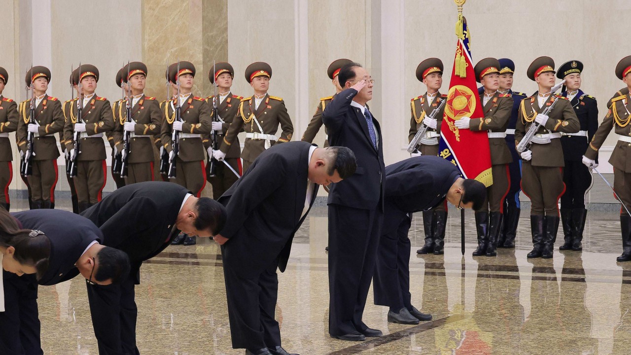 North Korea’s Kim reclaims ancestors’ legacy with rare mausoleum visit