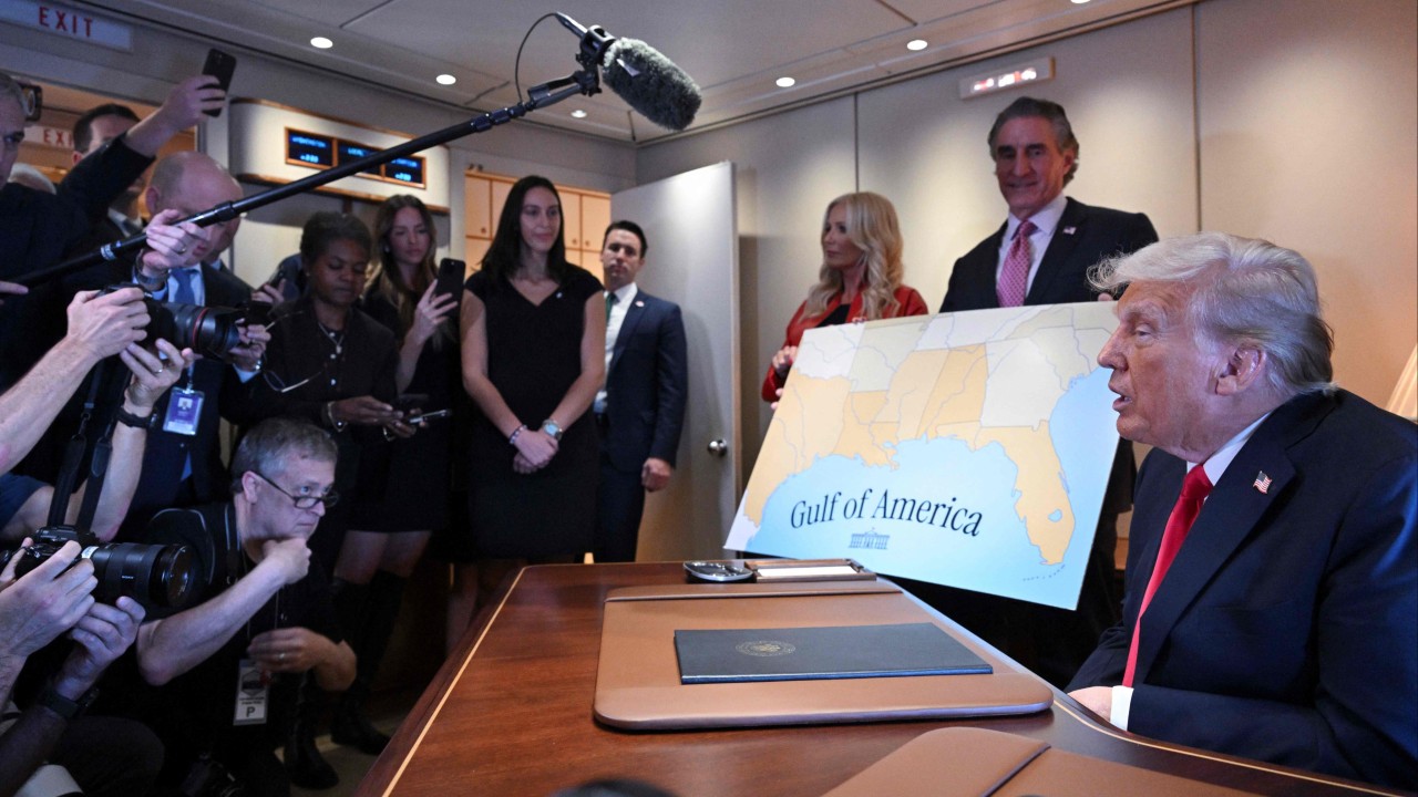 ‘Gulf of America’ spat: Trump doubles down on barring AP from Oval Office, Air Force One