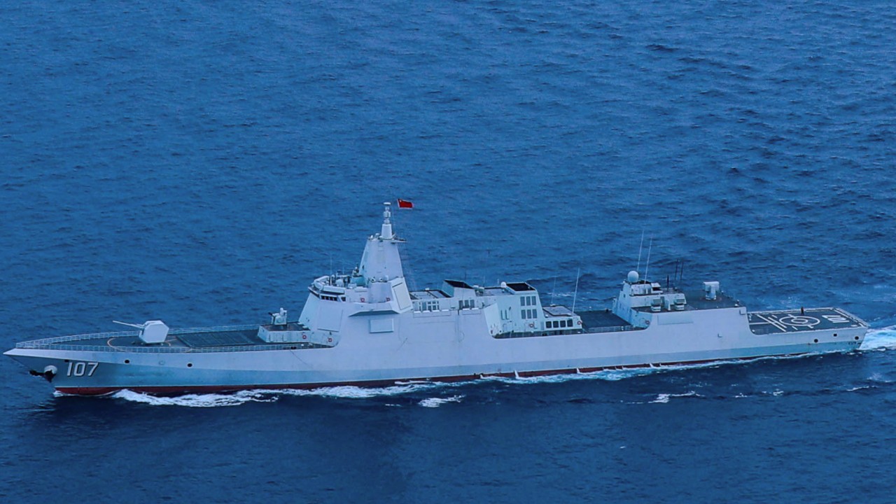 Chinese navy ships round out Australian circuit with sail past base hosting US submarine