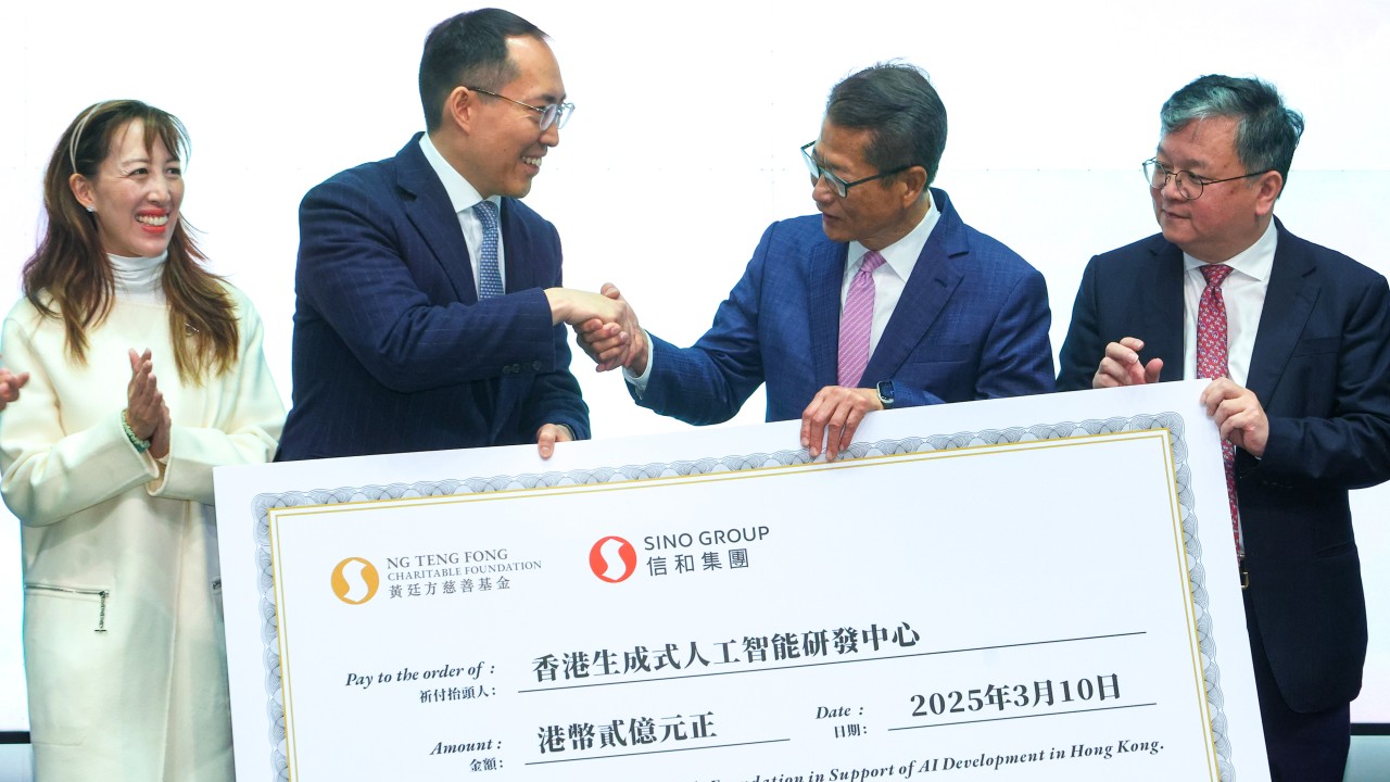 Developer Sino Group donates HK$200 million to support Hong Kong’s AI development