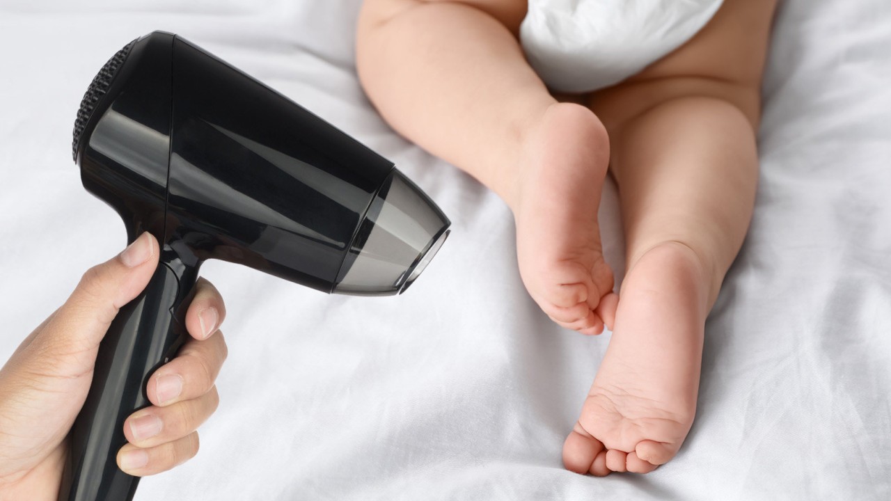 Taiwan mum causes baby’s 3-toe amputation after falling asleep with hairdryer, jailed