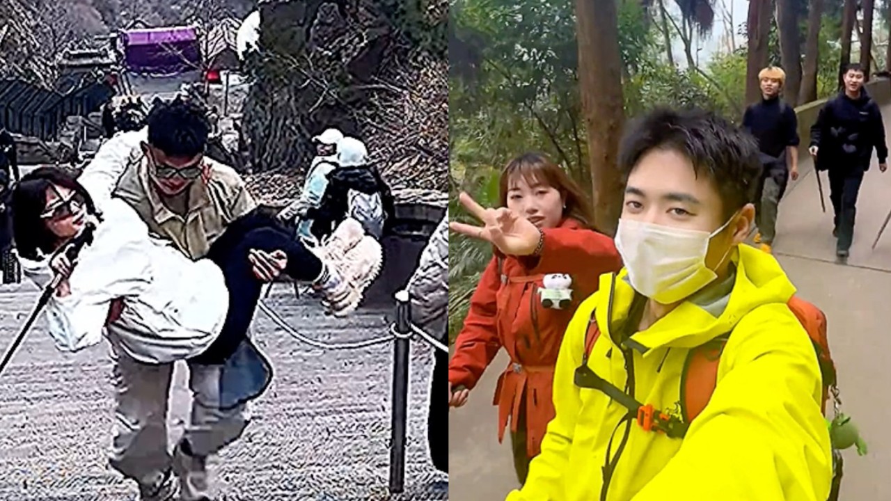 Chinese hiker earns US$41,000 a year guiding tourists up popular mountain