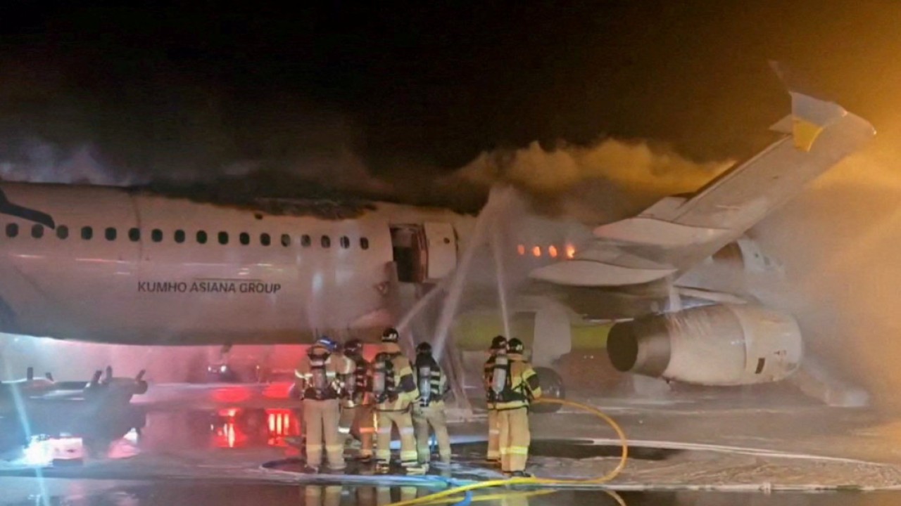 South Korea says Air Busan fire possibly caused by spare power bank