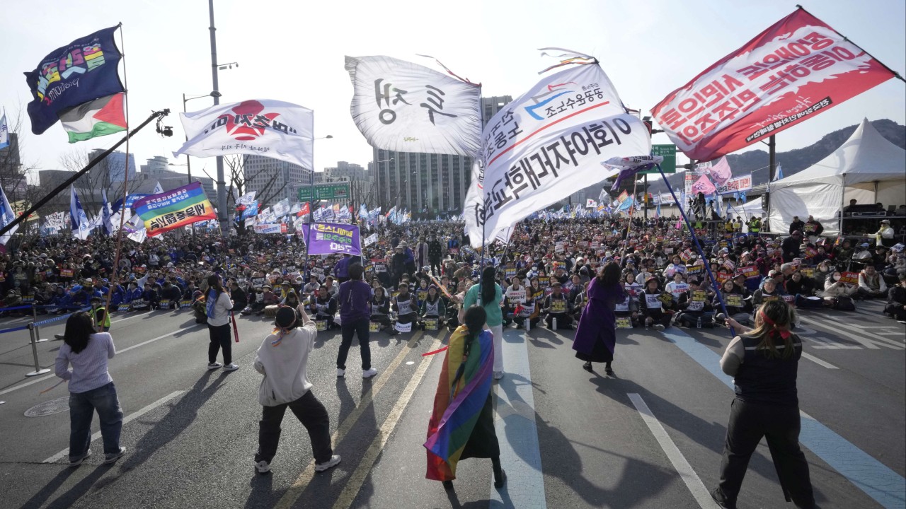 South Koreans rally ahead of Yoon’s impeachment ruling