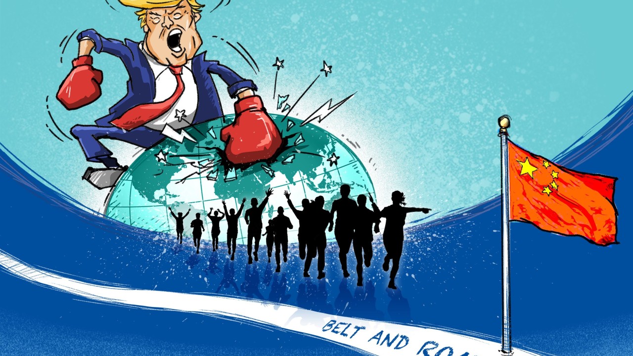As Trump turns world order upside down, could China’s belt and road lead the way?