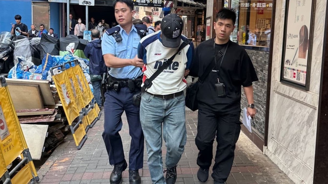 Hong Kong police arrest man for allegedly taking upskirt photos at MTR station