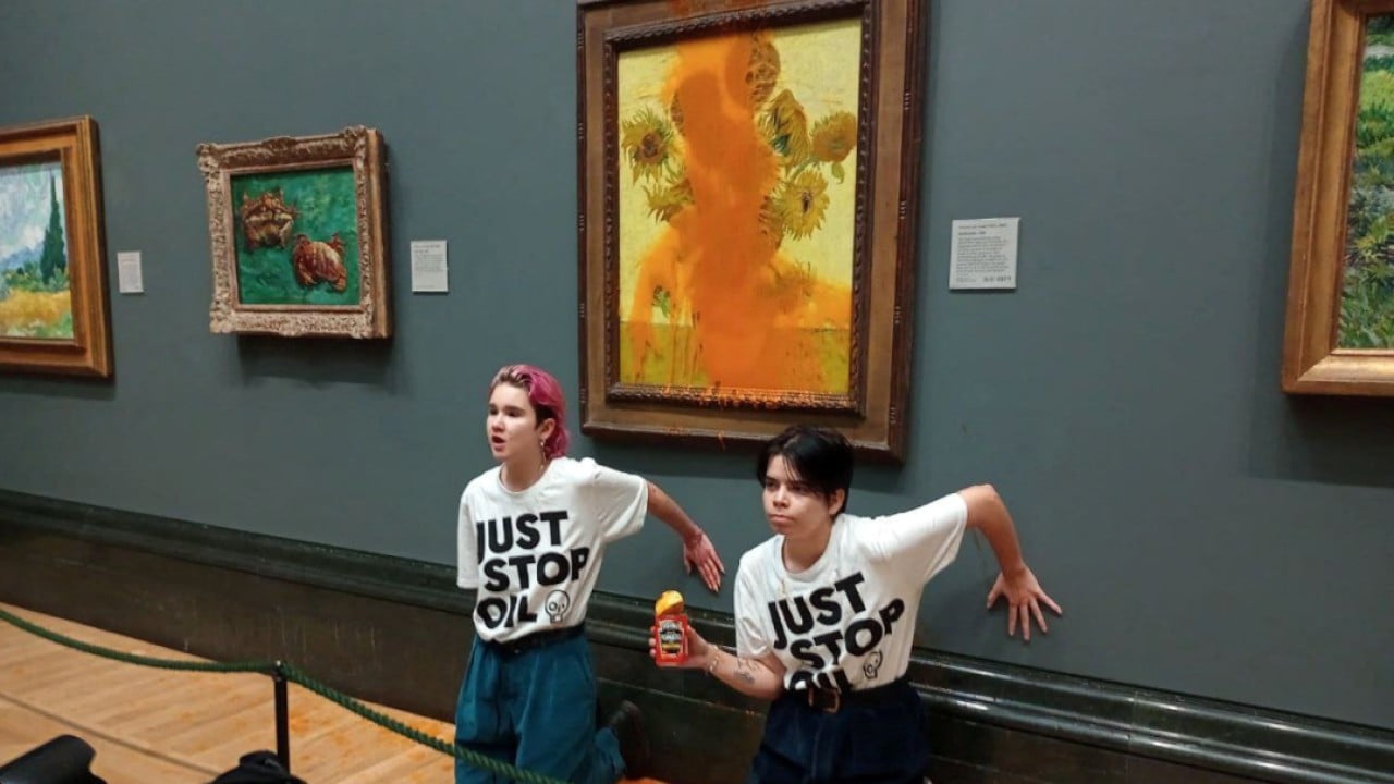 Just Stop Oil activists to stop climate protest stunts: ‘the end of soup on van Goghs’