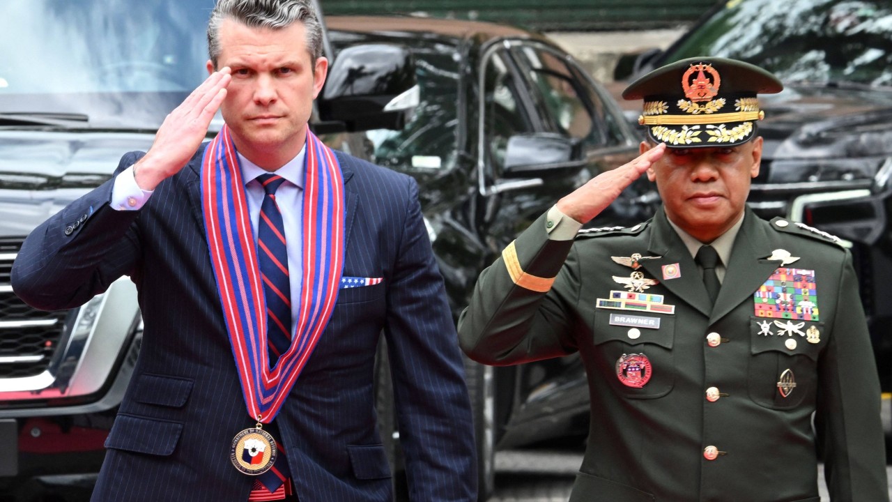 As Hegseth visits Manila, Beijing warns outsiders against meddling in South China Sea
