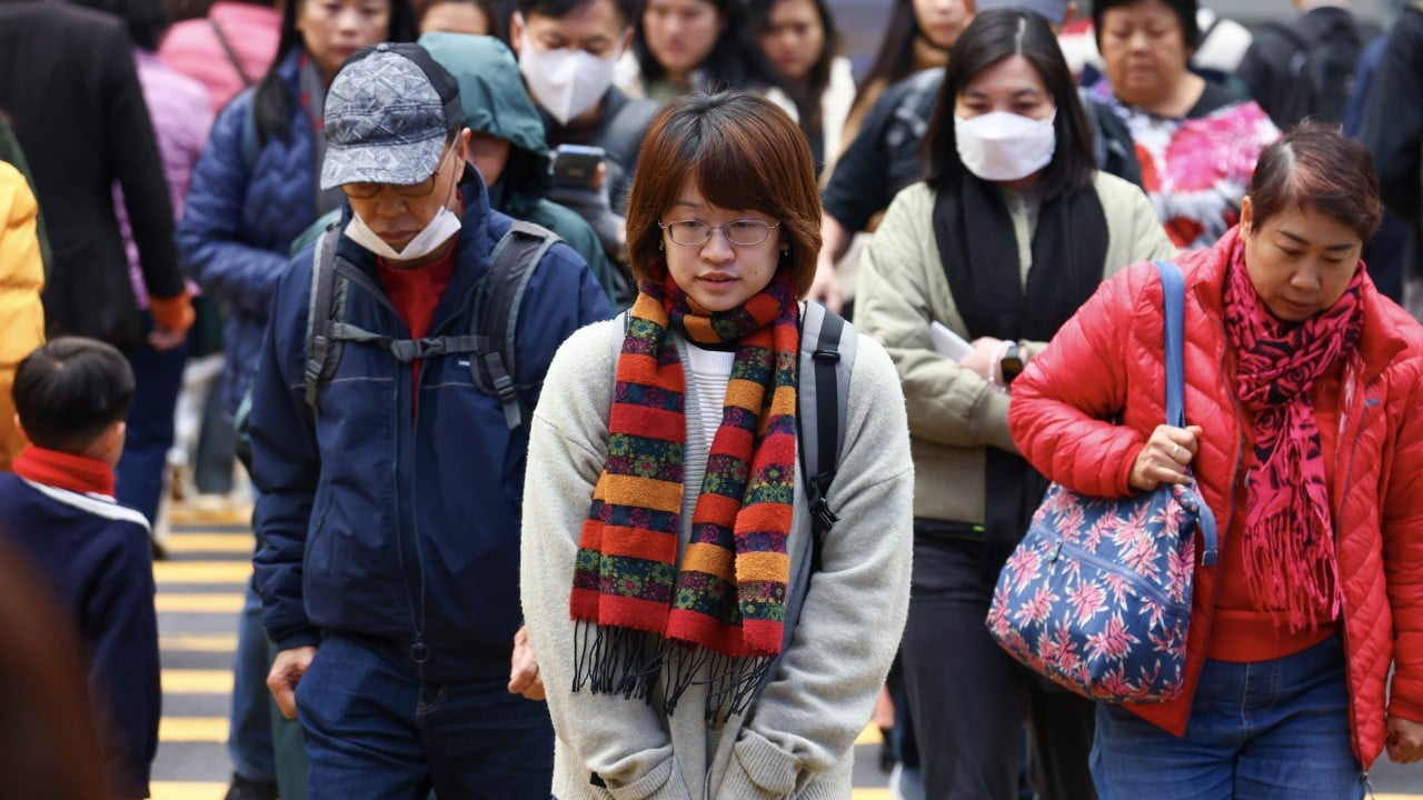 Hong Kong issues cold weather warning, with mercury set to fall to 12 degrees