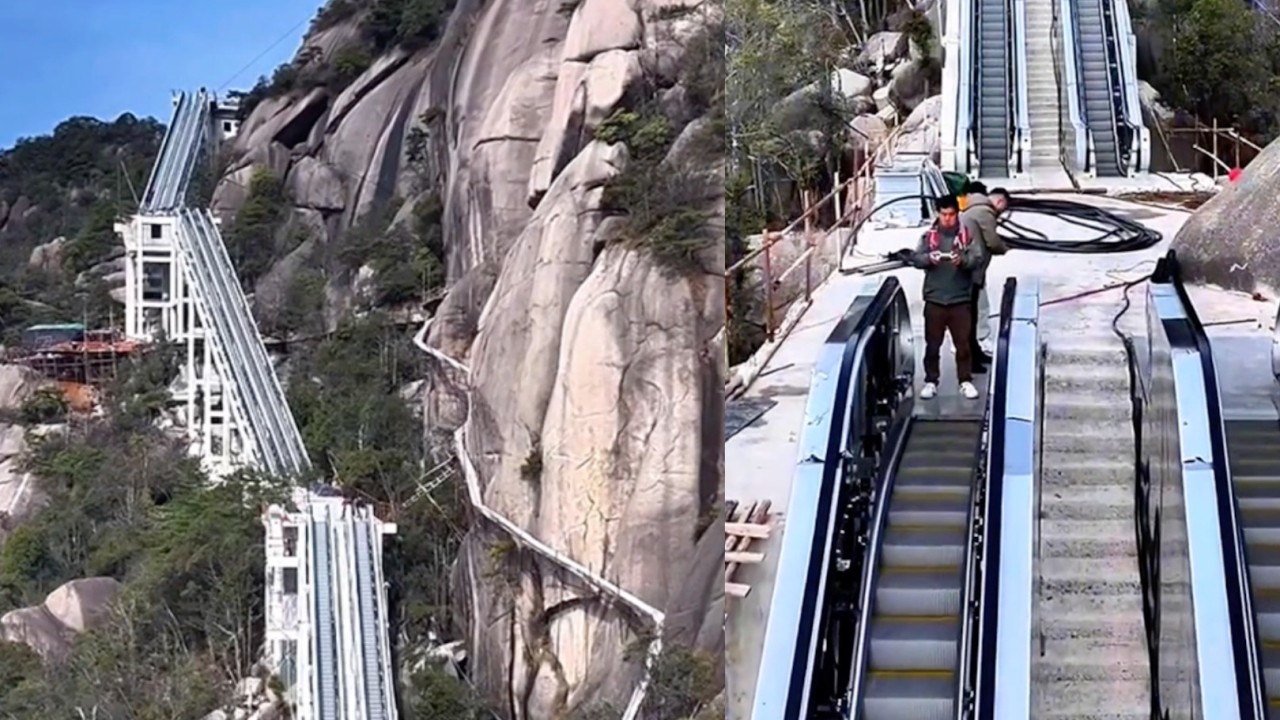 Chinese mountain to get escalators for ‘painless climbing experience’