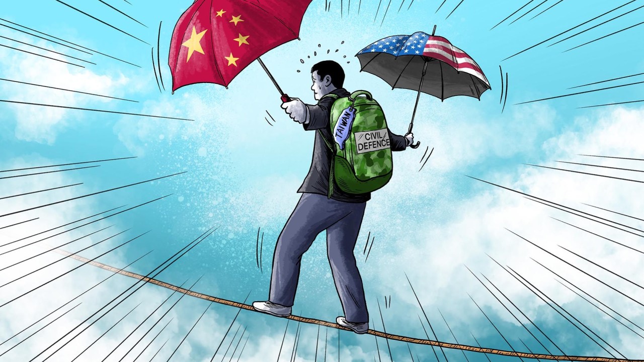 With tensions rising in Taiwan, civil defence becomes a high-wire act