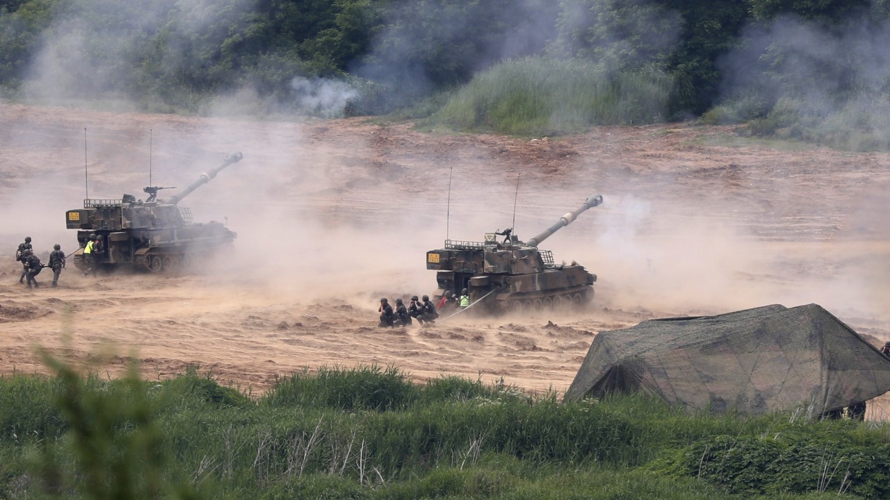 South Korean military fires warning shots after North Korean soldiers cross border